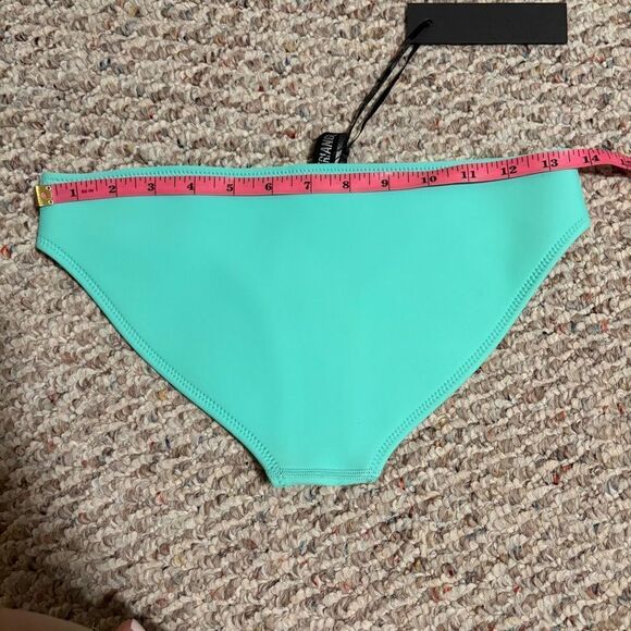 NWT Triangl Bambi Bubble Mint Neoprene Bikini Bottoms Size XS - Picture 7 of 7